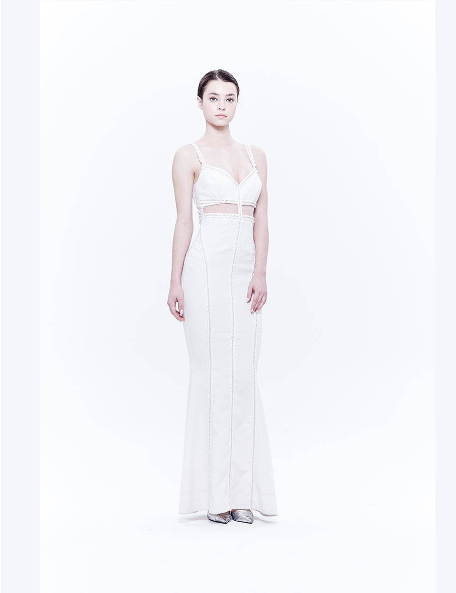 체인 믹스 샤넬 드레스